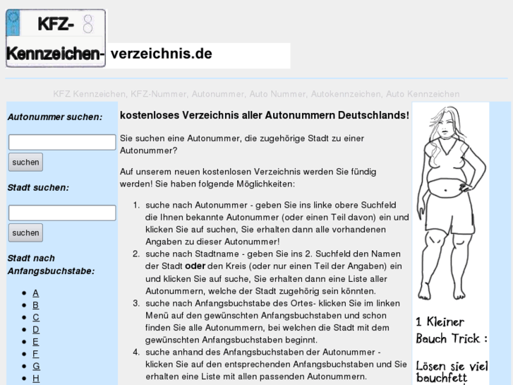 www.kfz-kennzeichen-verzeichnis.de