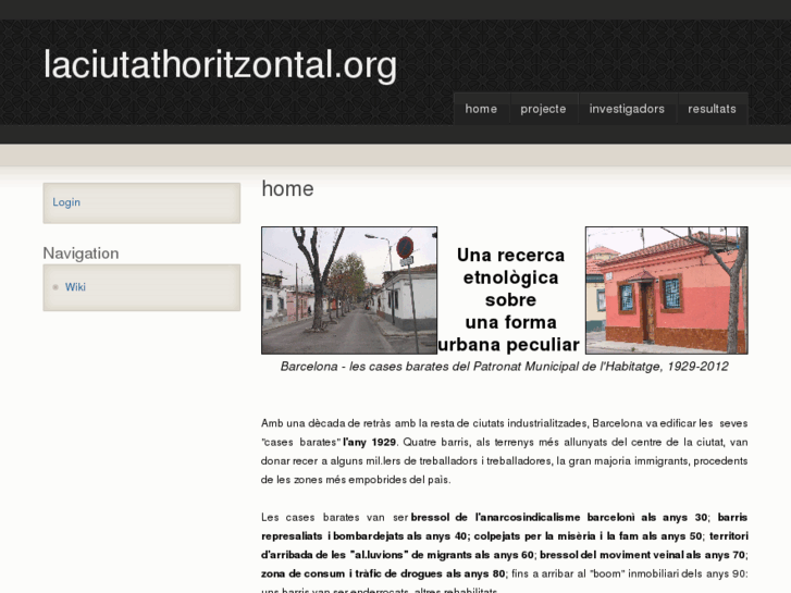 www.laciutathoritzontal.org