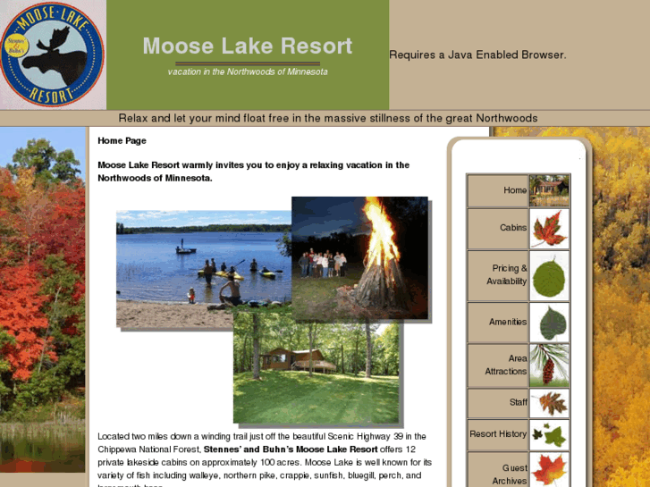 www.mooselakeresort.com