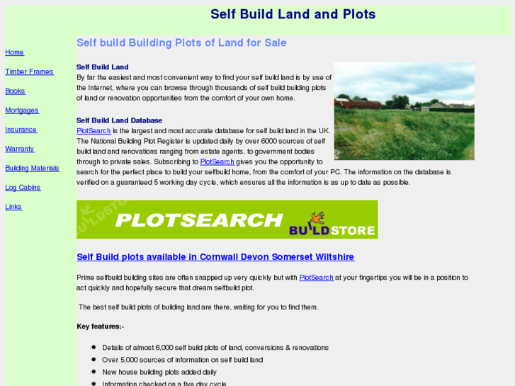 www.plotsforsale.co.uk