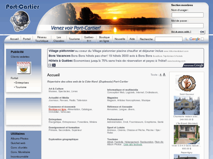 www.port-cartier.net