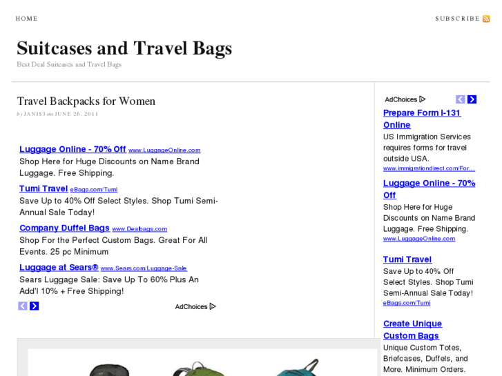 www.suitcases-and-travelbags.com