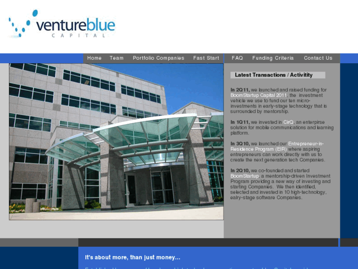 www.venturebluecapital.com