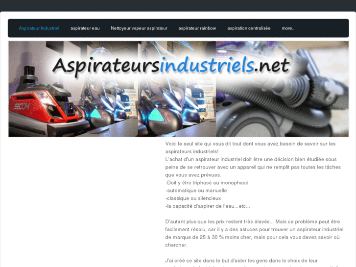 www.aspirateursindustriels.net