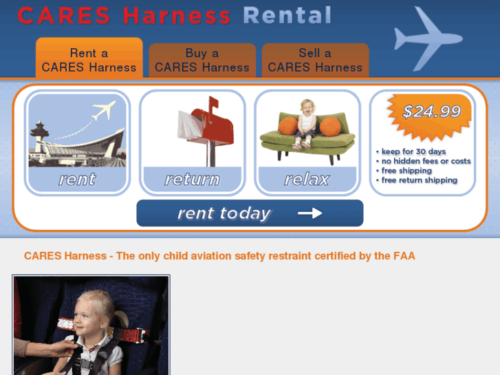 www.caresharnessrental.com