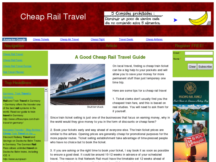 www.cheaprailtravel.org