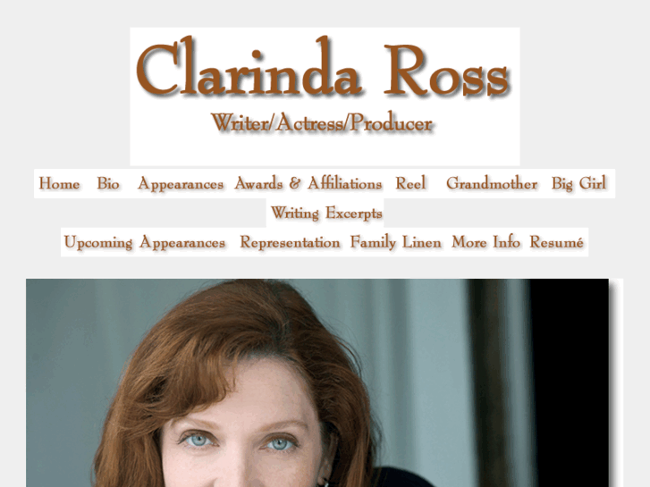 www.clarindaross.com