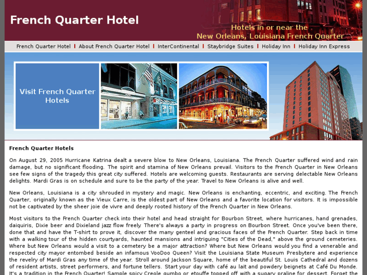 www.frenchquarterhotel.com