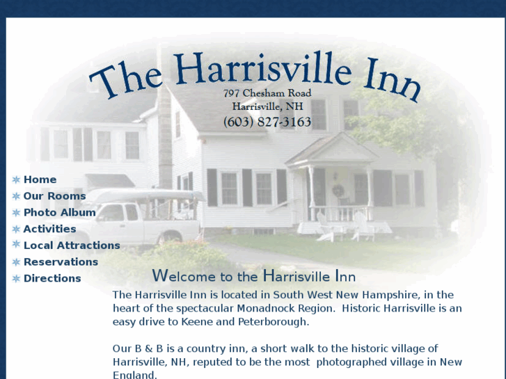 www.harrisvilleinn.com