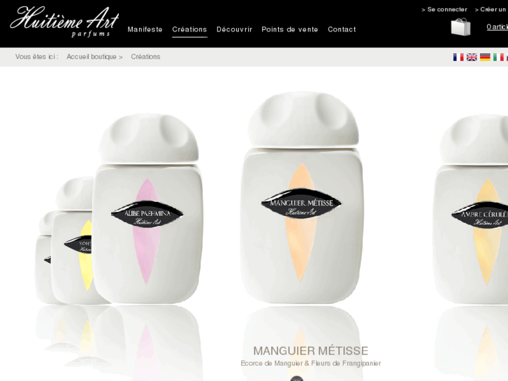 www.huitiemeartparfums.com