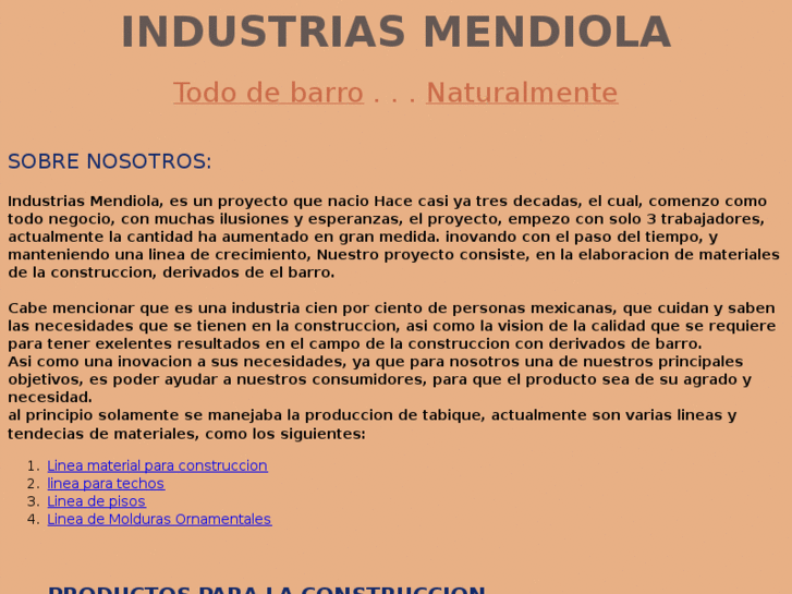 www.industriasmendiola.com