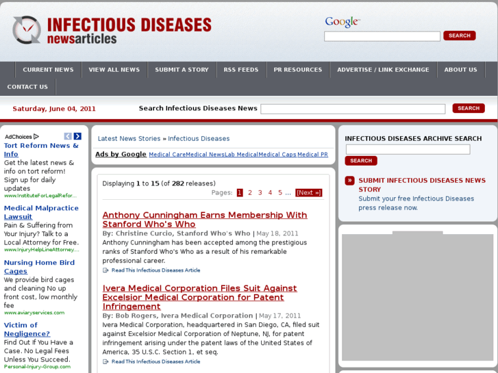 www.infectiousdiseasesnewsarticles.com