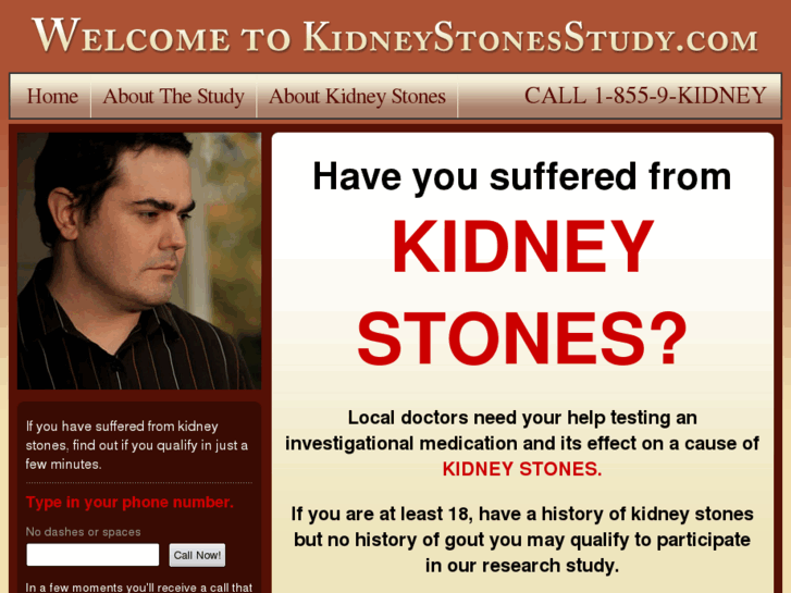 www.kidneystonesstudy.com