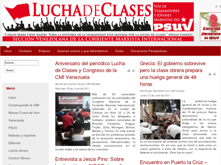 www.luchadeclases.org.ve