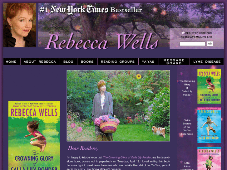 www.rebeccawellsbooks.com