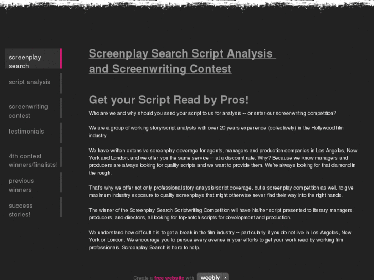 www.screenplaysearch.com