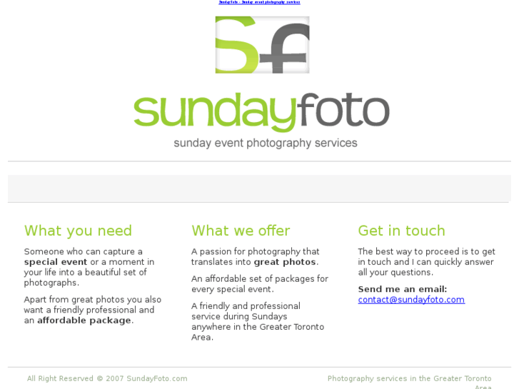 www.sundayfoto.com