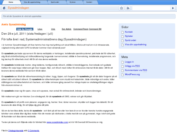 www.sysadmindagen.se