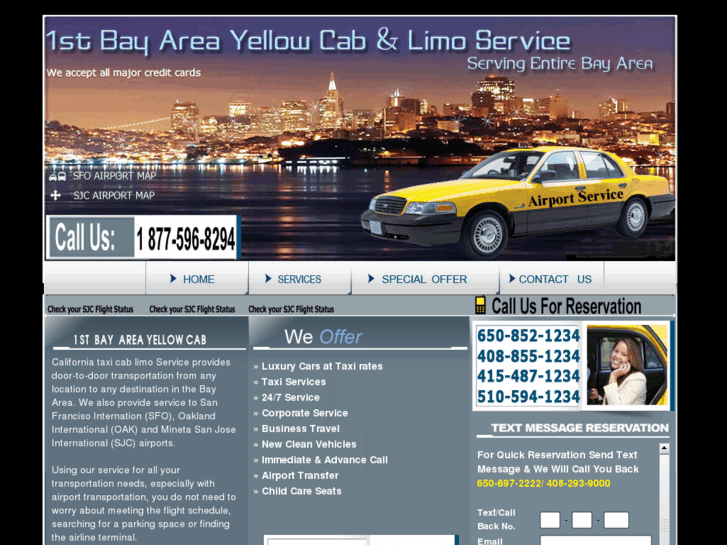 www.1stbayareayellowcab.com