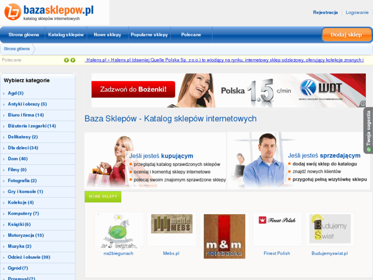 www.bazasklepow.pl