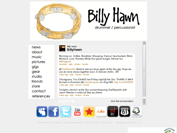 www.billyhawn.com