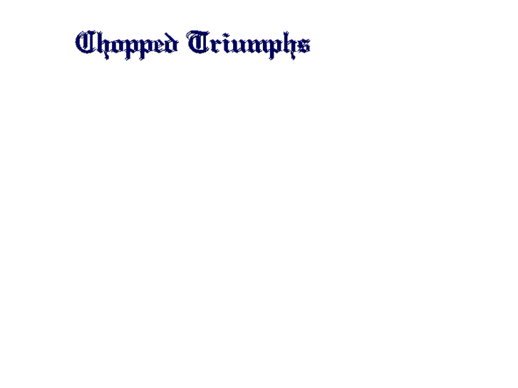 www.choppedtriumphs.com