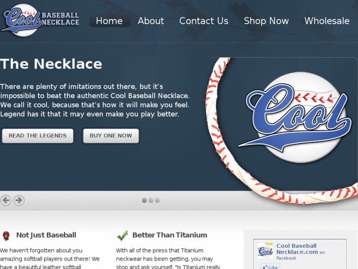 www.coolbaseballnecklace.com