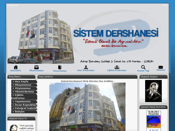 www.corumsistemdershanesi.com