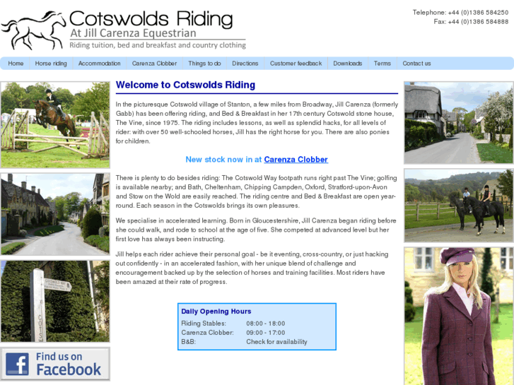 www.cotswoldsriding.co.uk