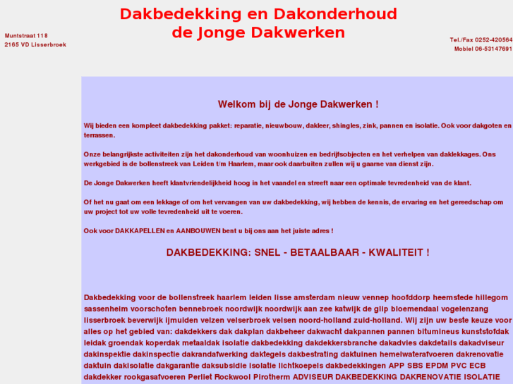 www.dakbedekking.ws