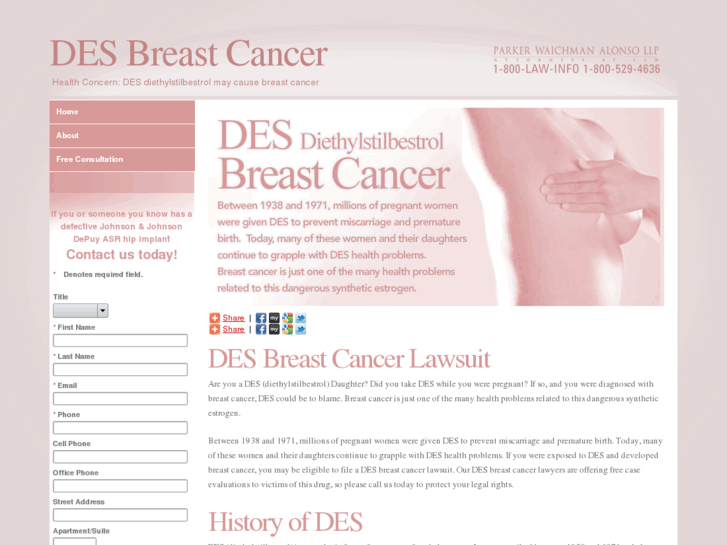 www.des-breast-cancer.com