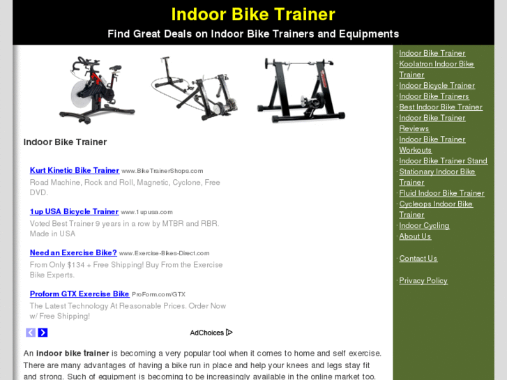 www.indoorbiketrainer.org