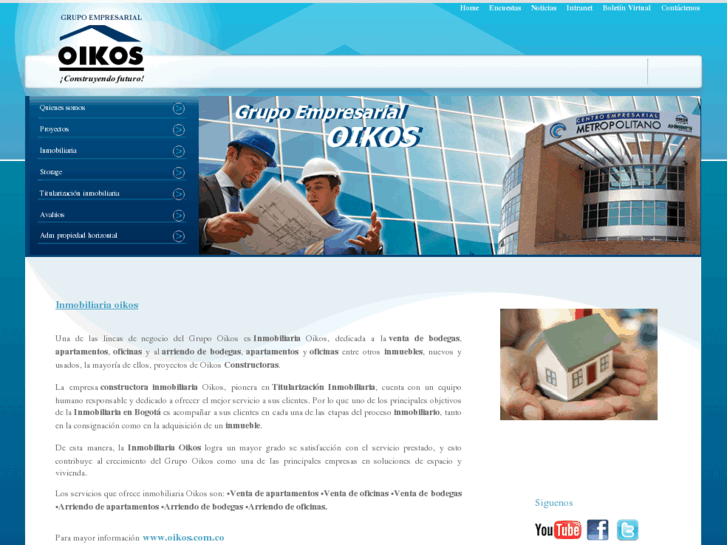 www.inmobiliaria-oikos.com