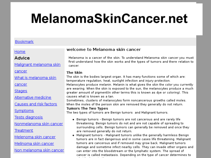 www.melanomaskincancer.net