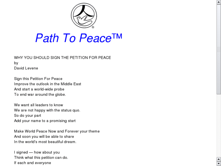 www.pathtopeace.info