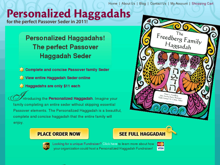 www.personalizedhaggadahs.net
