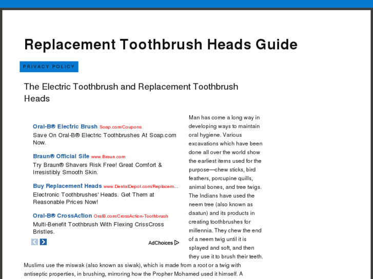 www.replacementtoothbrushheads.com