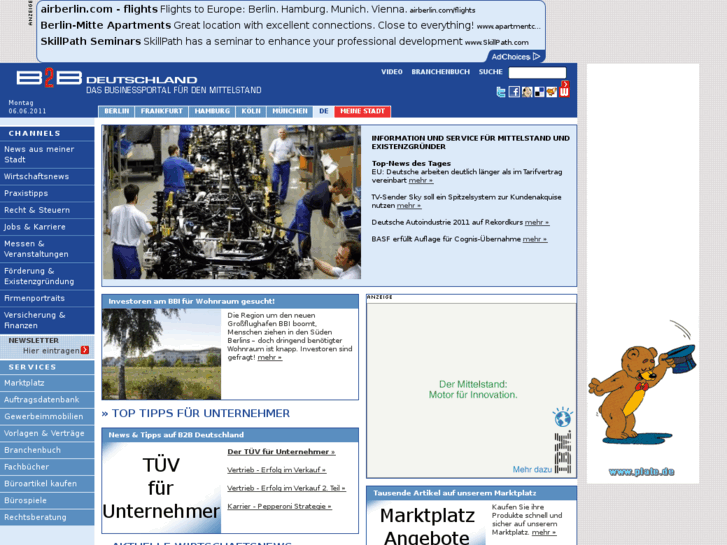 www.stadtportal.mobi