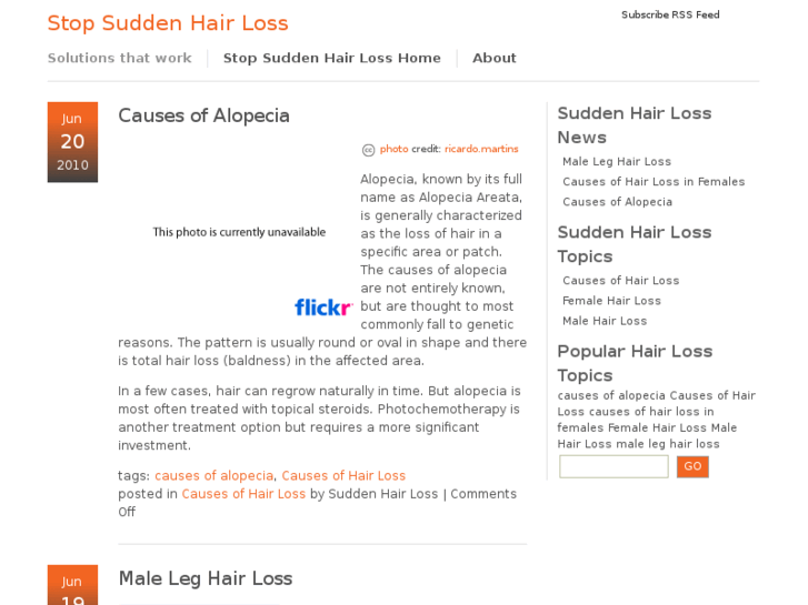 www.stopsuddenhairloss.com