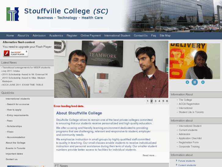 www.stouffvillecollege.ca