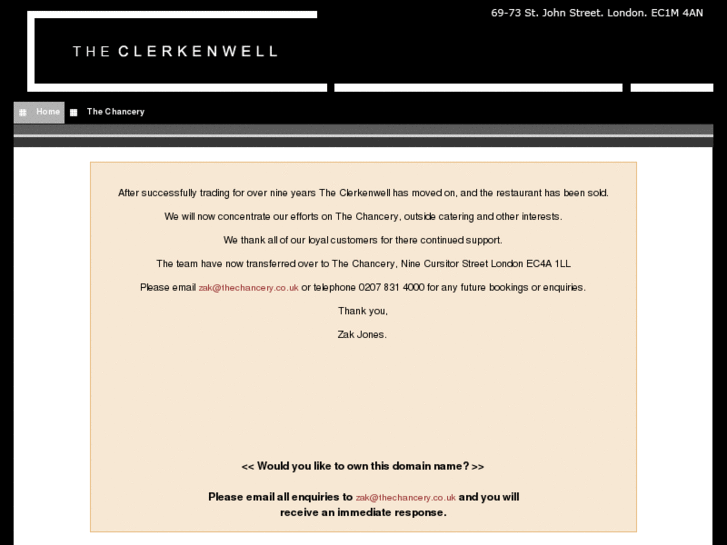 www.theclerkenwell.com