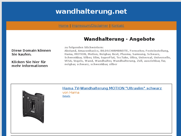 www.wandhalterung.net