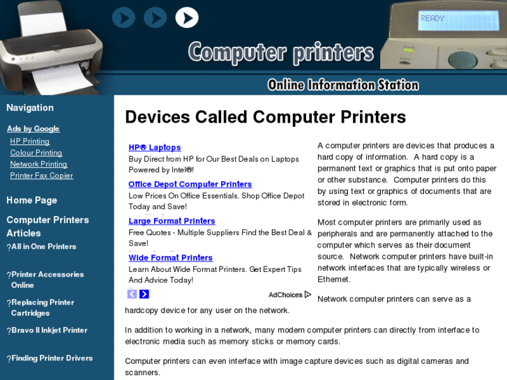 www.computerprinters.info