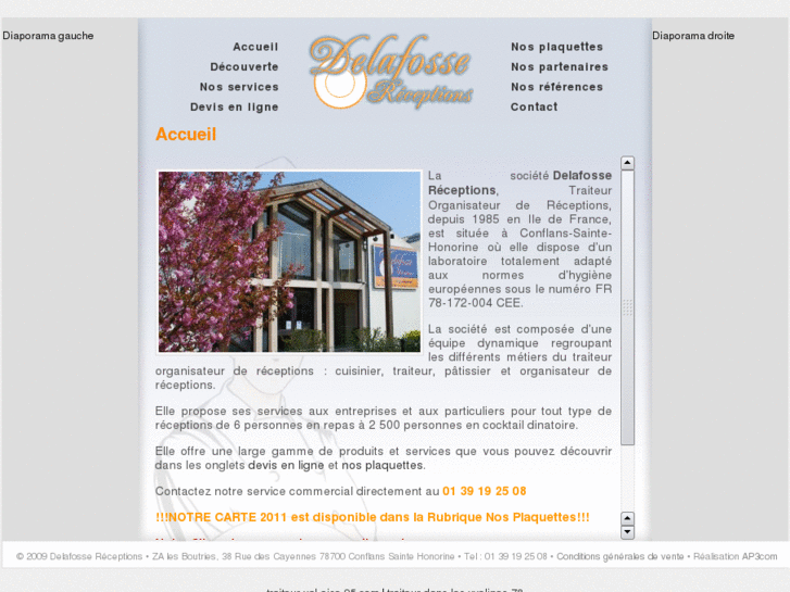 www.delafosse-receptions.fr