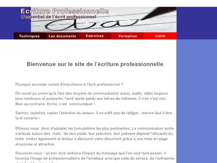 www.ecritprofessionnel.info