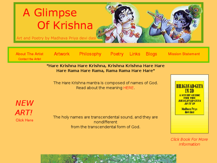 www.glimpseofkrishna.com