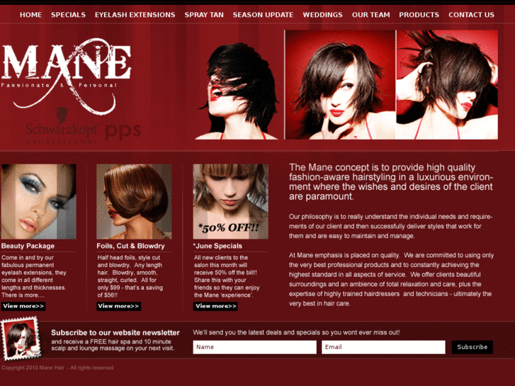 www.manehair.com.au