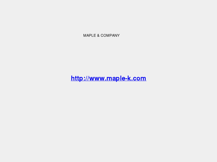 www.maple-com.com