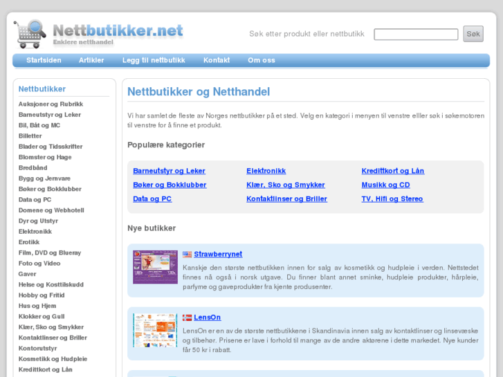 www.nettbutikker.net