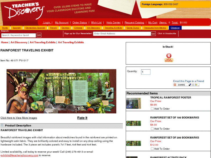 www.rainforestexhibit.com